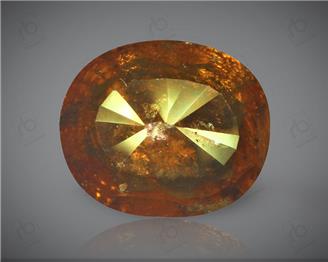 Natural Hessonite Garnet (Gomed) Certified 10.66 cts ( 1439 )